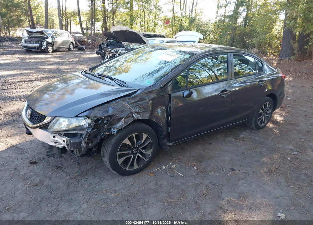 2014 HONDA CIVIC EX VIN: 19XFB2F83EE028810
