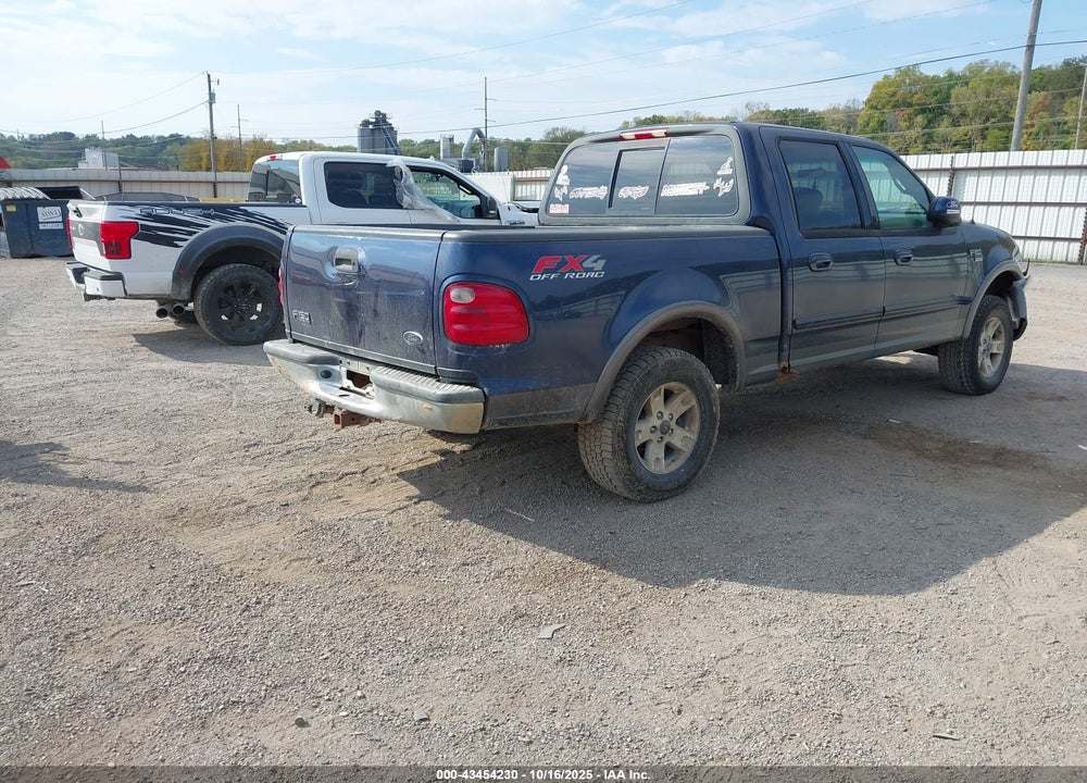 2002 FORD F-150 LARIAT/XLT VIN: 1FTRW08L82KA54383