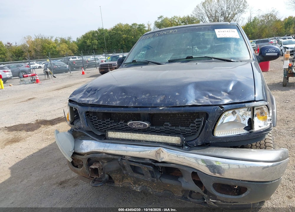 2002 FORD F-150 LARIAT/XLT VIN: 1FTRW08L82KA54383