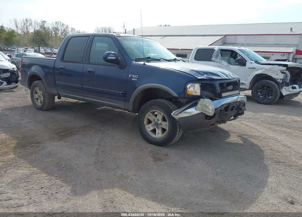 2002 FORD F-150 LARIAT/XLT VIN: 1FTRW08L82KA54383