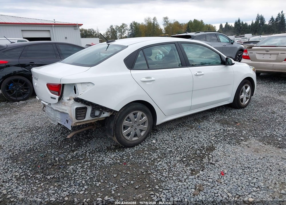 2022 KIA RIO LX VIN: 3KPA24AD2NE496389