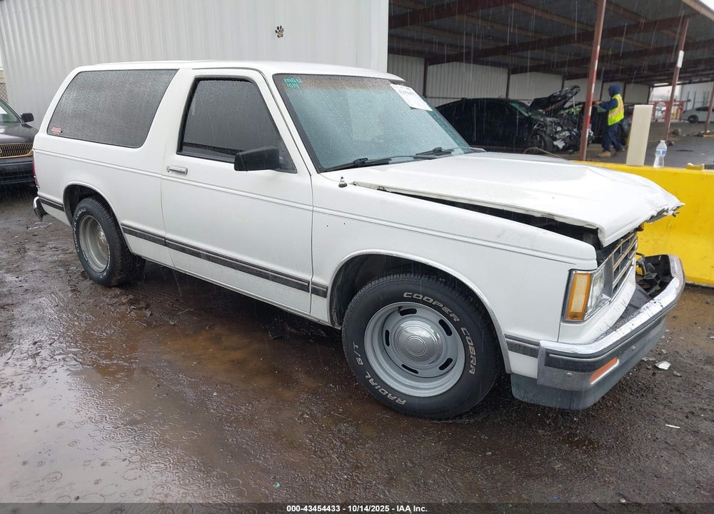 1987 CHEVROLET BLAZER S10 VIN: 1GNCS18R6H8189905