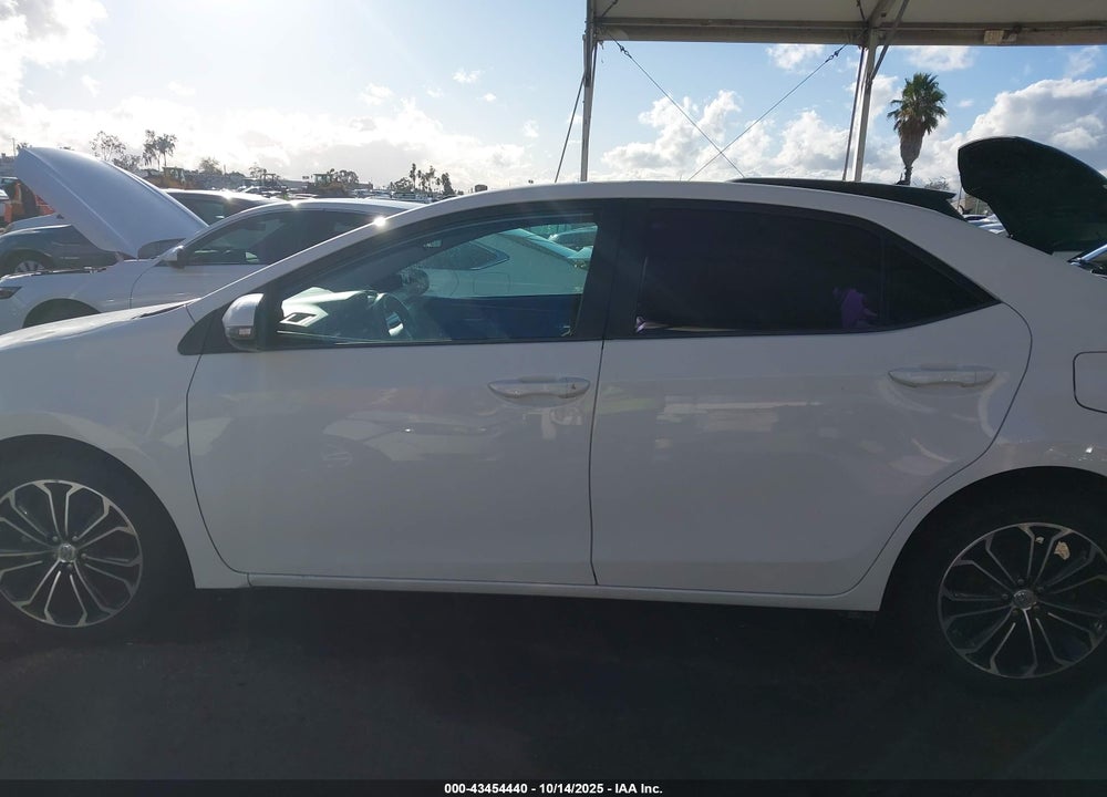 2015 TOYOTA COROLLA S PLUS VIN: 5YFBURHE7FP297512