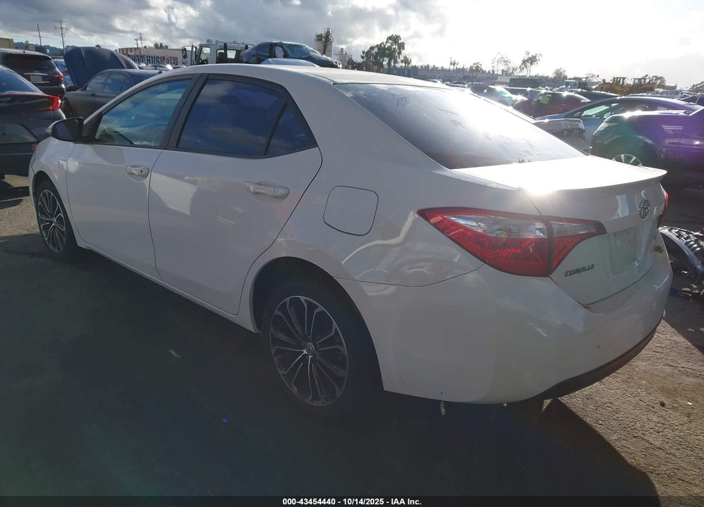 2015 TOYOTA COROLLA S PLUS VIN: 5YFBURHE7FP297512