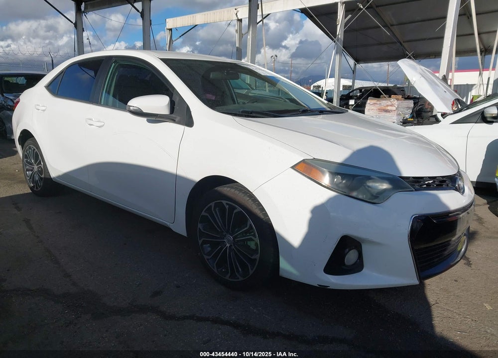 2015 TOYOTA COROLLA S PLUS VIN: 5YFBURHE7FP297512