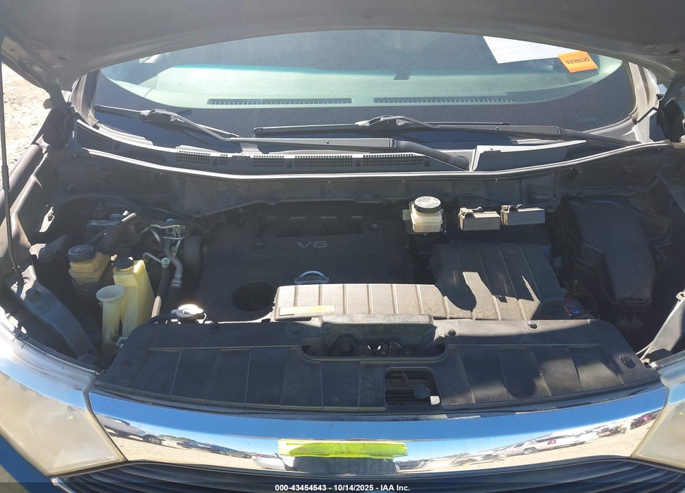 2012 NISSAN QUEST SL VIN: JN8AE2KP3C9043621