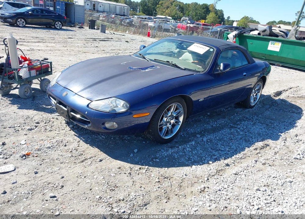 2001 JAGUAR XK8 VIN: SAJDA42C31NA20894