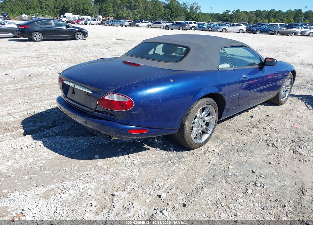 2001 JAGUAR XK8 VIN: SAJDA42C31NA20894