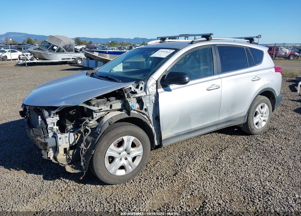 2014 TOYOTA RAV4 LE VIN: JTMBFREV4ED057236