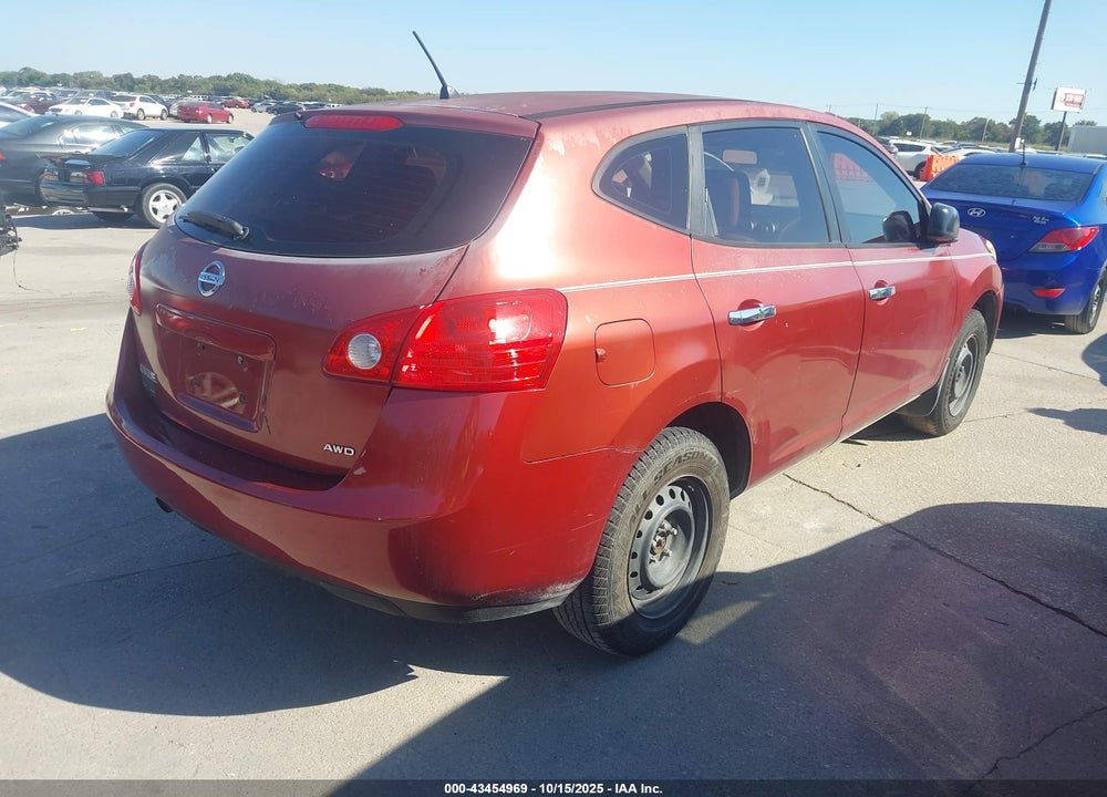 2010 NISSAN ROGUE SPORT VIN: JN8AS5MV0AW118036