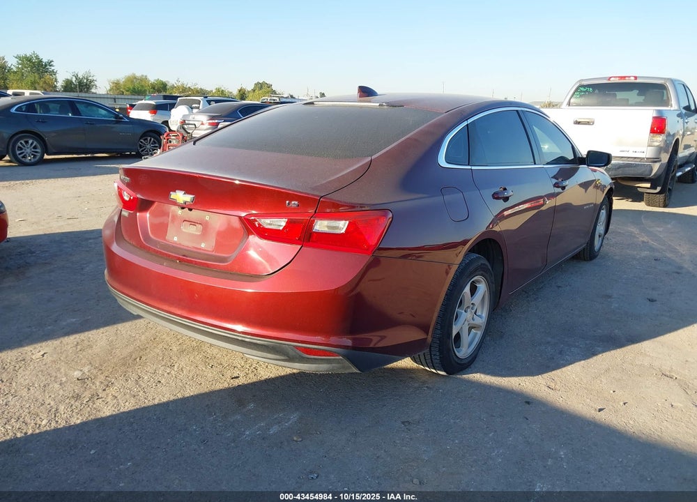 2016 CHEVROLET MALIBU VIN: 1G1ZB5ST5GF270444