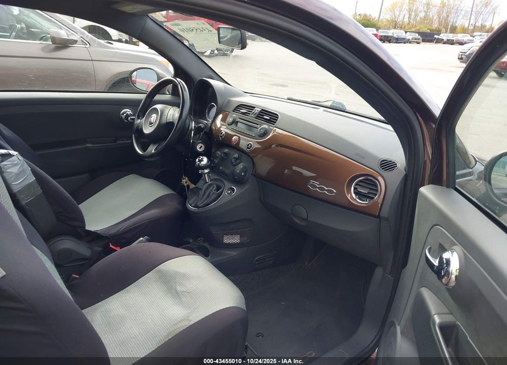2012 FIAT 500 VIN: 3C3CFFBR7CT212495