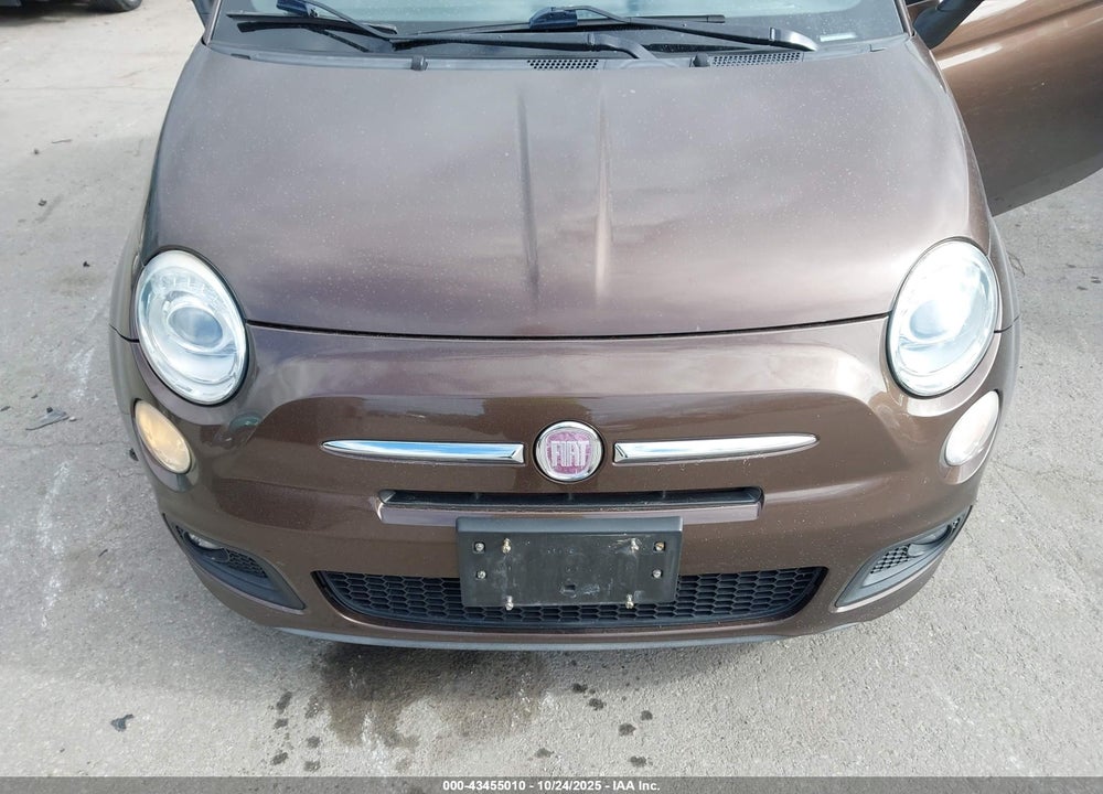 2012 FIAT 500 VIN: 3C3CFFBR7CT212495