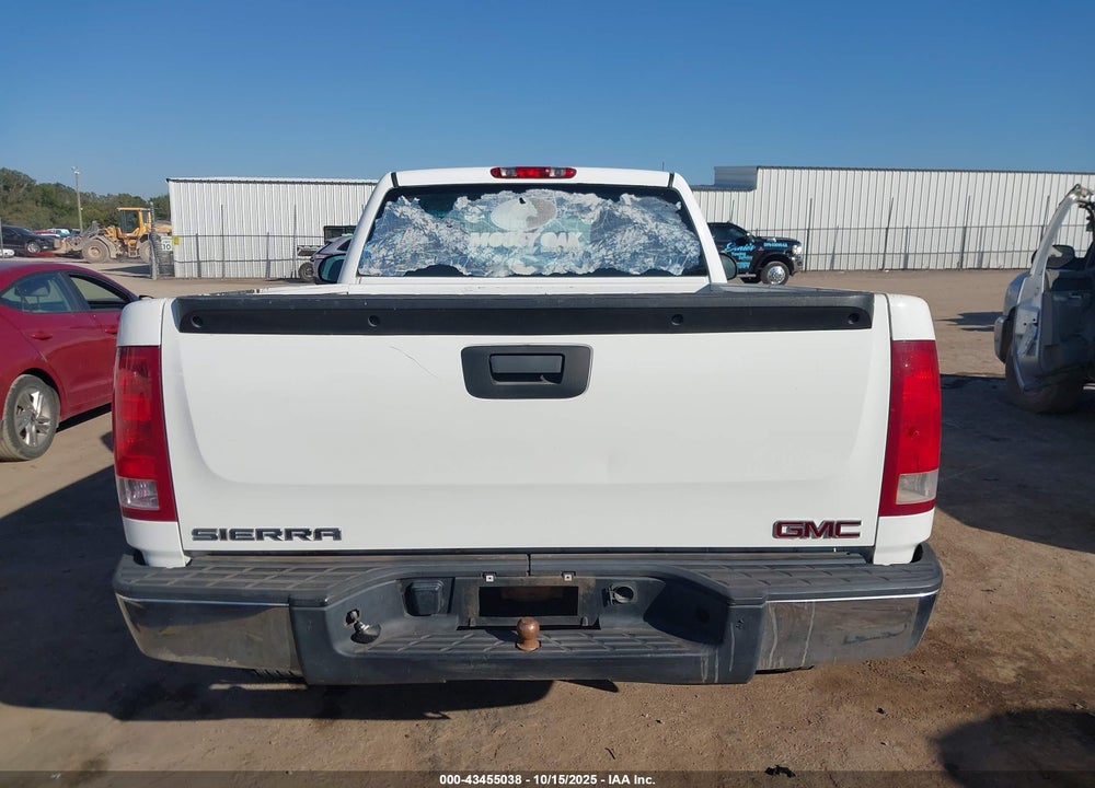 2007 GMC SIERRA 1500 WORK TRUCK VIN: 1GTEC14C07Z588477