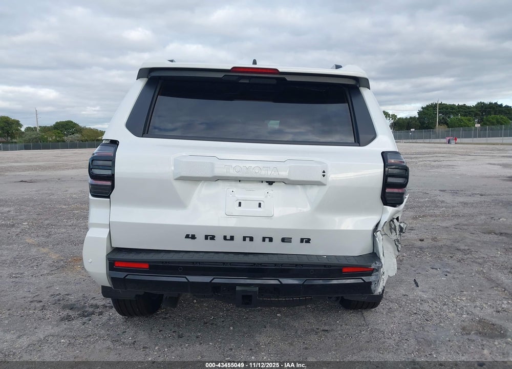 2025 TOYOTA 4RUNNER TRD SPORT VIN: JTEVA5BR5S5011024