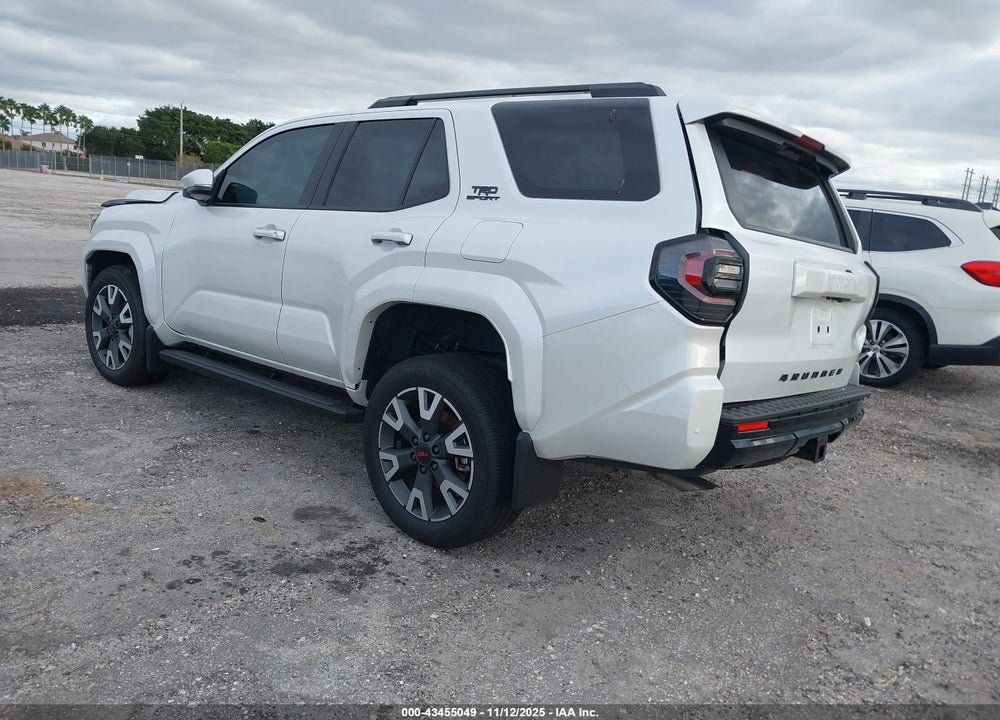 2025 TOYOTA 4RUNNER TRD SPORT VIN: JTEVA5BR5S5011024