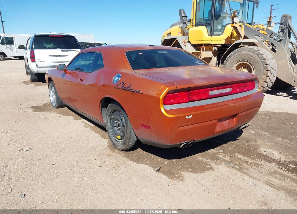 2011 DODGE CHALLENGER VIN: 2B3CJ4DG1BH590671