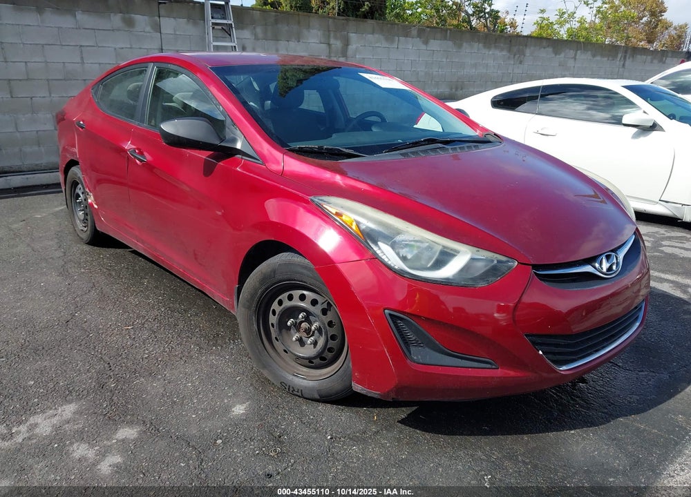 2016 HYUNDAI ELANTRA SE VIN: 5NPDH4AE5GH795457