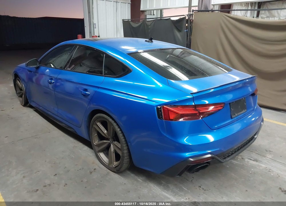 2022 AUDI RS 5 SPORTBACK TFSI QUATTRO TIPTRONIC VIN: WUAAWCF51NA902099