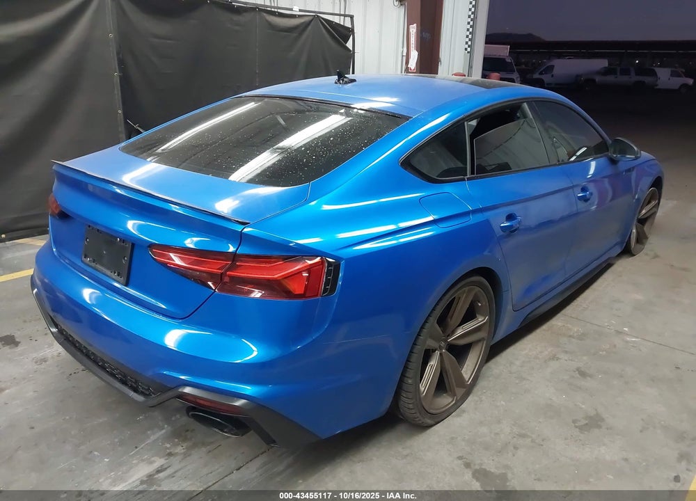 2022 AUDI RS 5 SPORTBACK TFSI QUATTRO TIPTRONIC VIN: WUAAWCF51NA902099