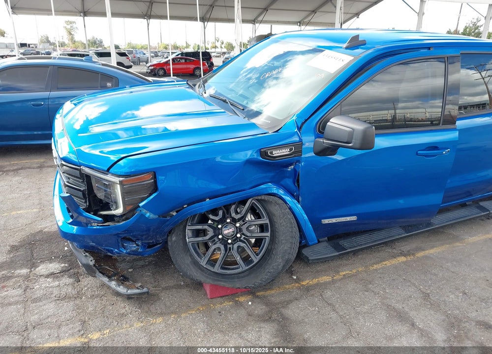 2023 GMC SIERRA 1500 4WD SHORT BOX ELEVATION WITH 3SB VIN: 3GTUUCE83PG101321