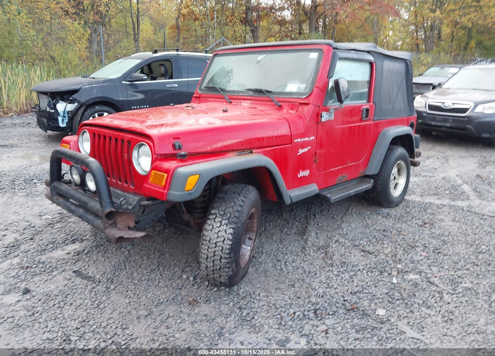 2002 JEEP WRANGLER SPORT VIN: 1J4FA49S92P715110
