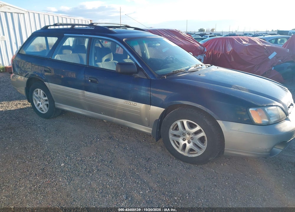 2000 SUBARU OUTBACK VIN: 4S3BH6654Y7602331