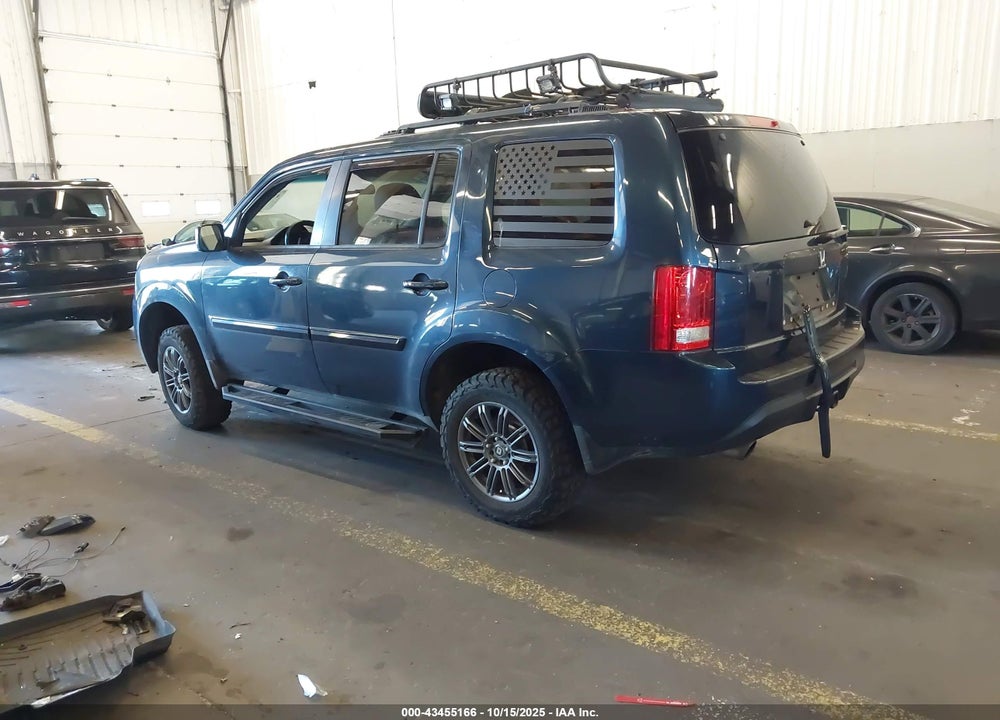 2012 HONDA PILOT VIN: 5FNYF4H67CB018504