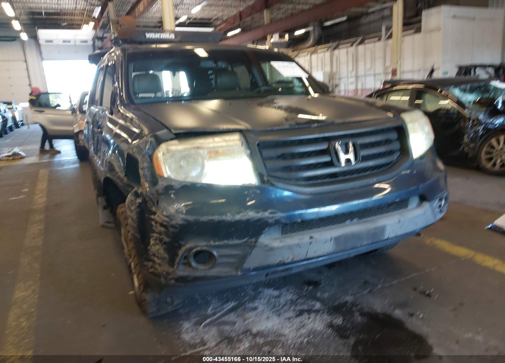 2012 HONDA PILOT VIN: 5FNYF4H67CB018504