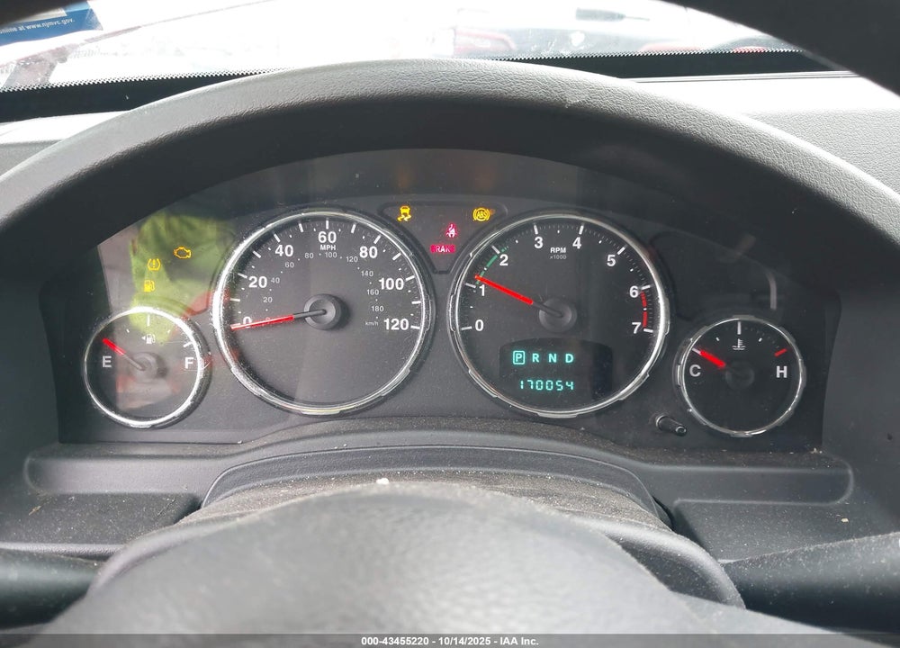 2011 JEEP LIBERTY VIN: 1J4PN2GK8BW520976
