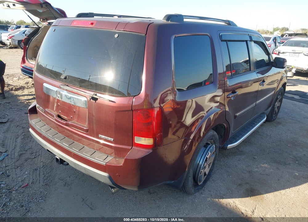 2009 HONDA PILOT TOURING VIN: 5FNYF38999B006464