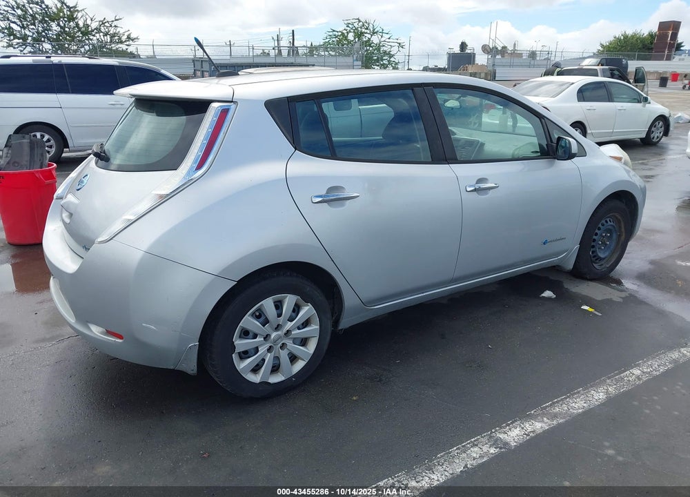 2014 NISSAN LEAF VIN: 1N4AZ0CP3EC331721