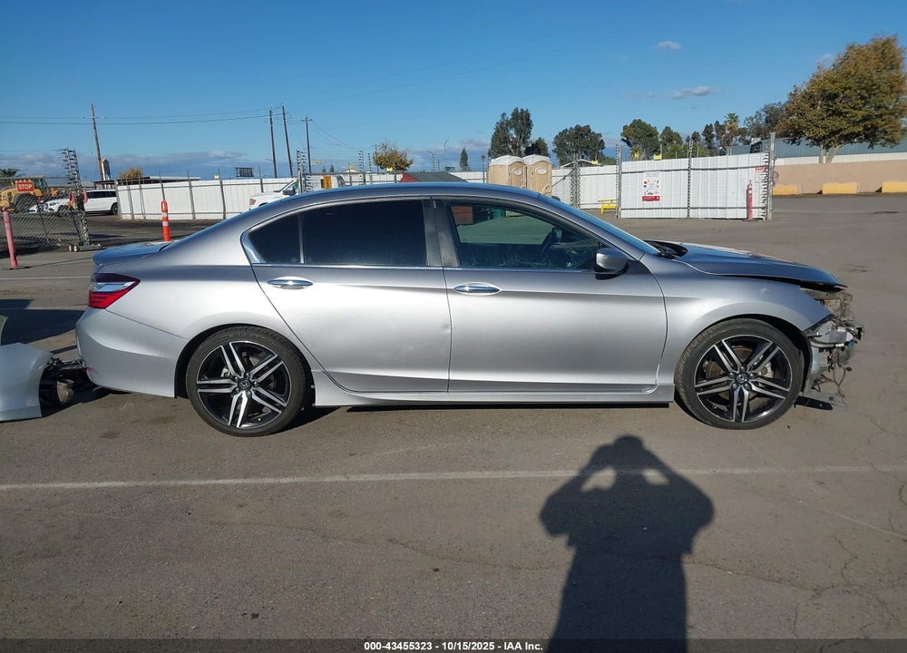 2017 HONDA ACCORD SPORT SE VIN: 1HGCR2F1XHA115937
