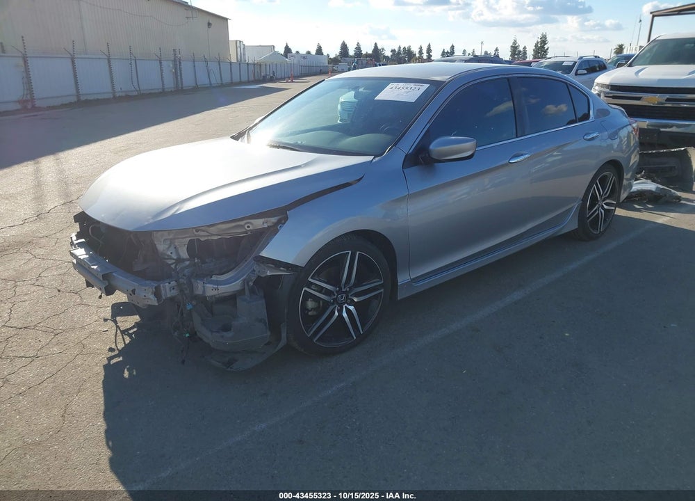 2017 HONDA ACCORD SPORT SE VIN: 1HGCR2F1XHA115937