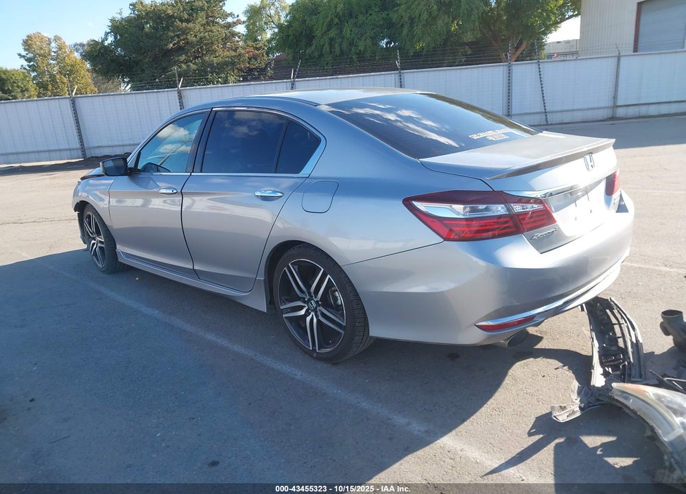 2017 HONDA ACCORD SPORT SE VIN: 1HGCR2F1XHA115937