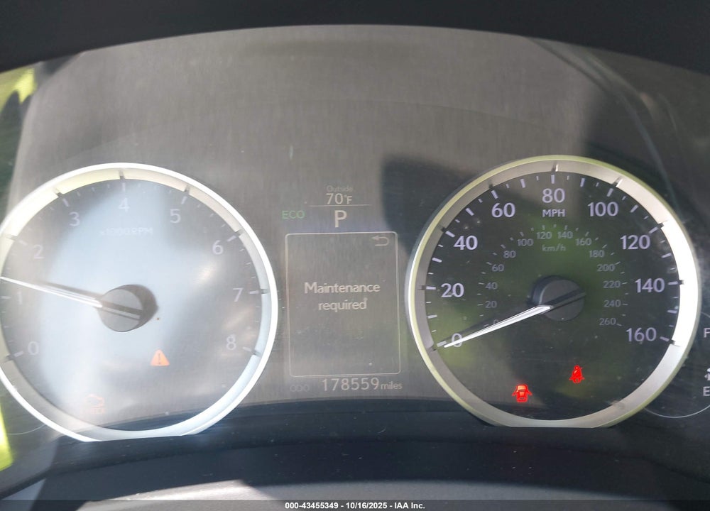 2014 LEXUS IS 250 VIN: JTHBF1D25E5023713