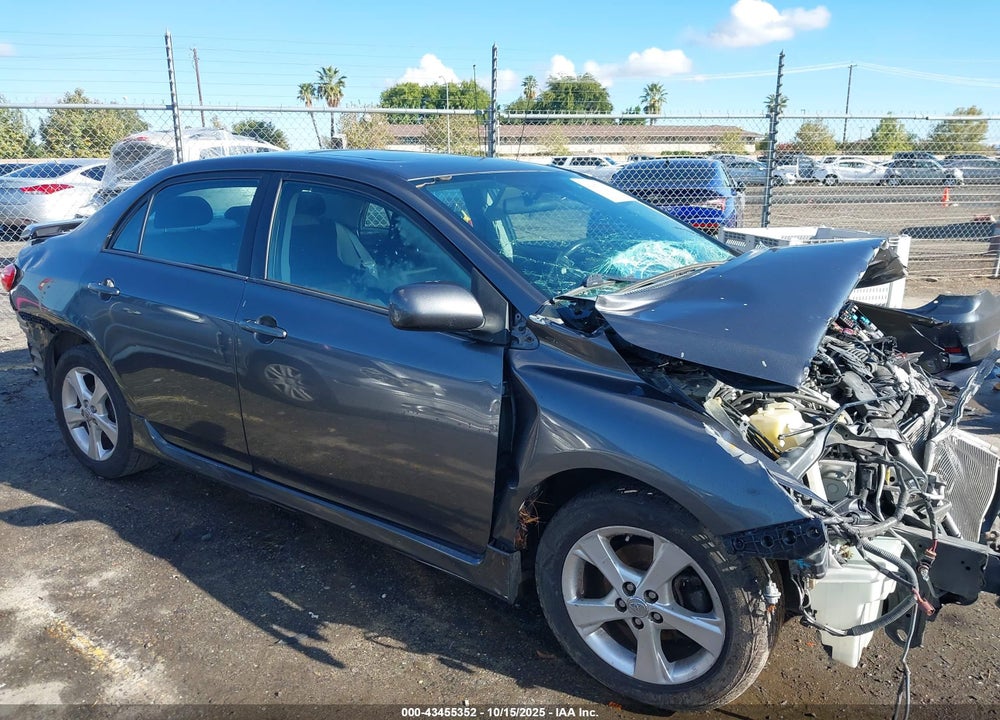 2011 TOYOTA COROLLA S VIN: 2T1BU4EE4BC557365