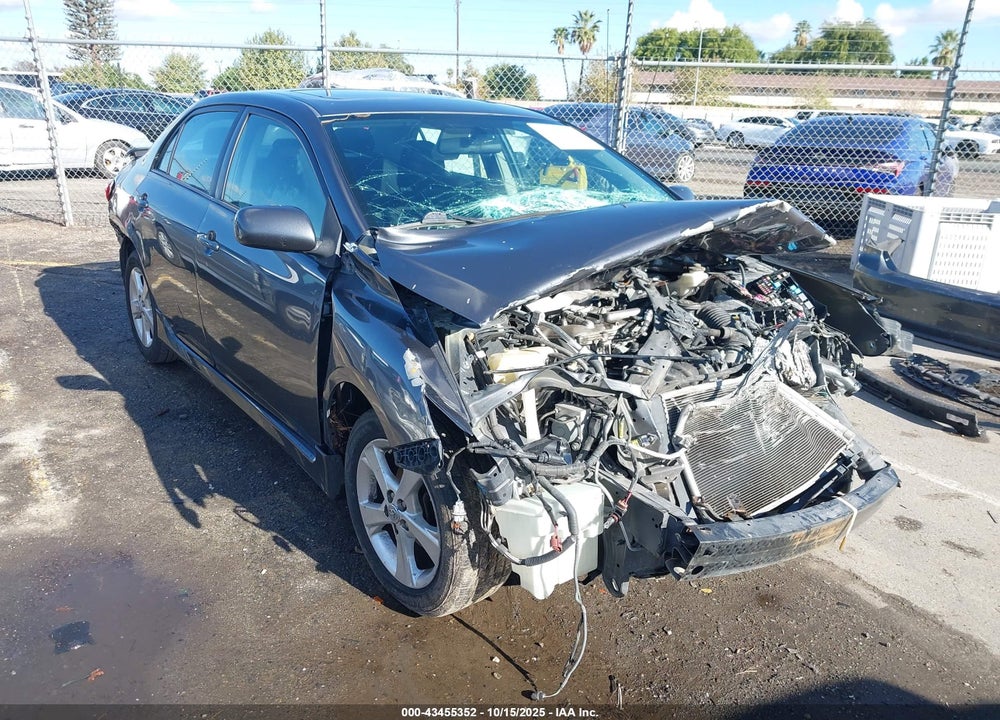 2011 TOYOTA COROLLA S VIN: 2T1BU4EE4BC557365