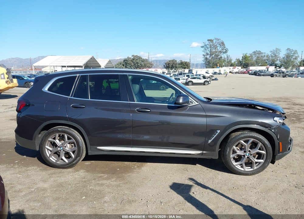 2022 BMW X3 XDRIVE30I VIN: 5UX53DP09N9M42027