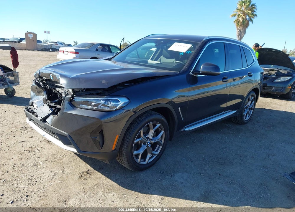 2022 BMW X3 XDRIVE30I VIN: 5UX53DP09N9M42027