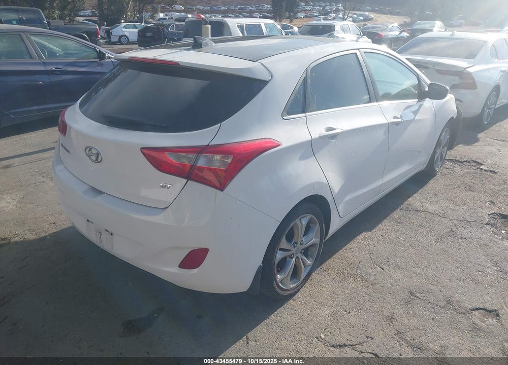 2013 HYUNDAI ELANTRA GT VIN: KMHD35LE8DU121771