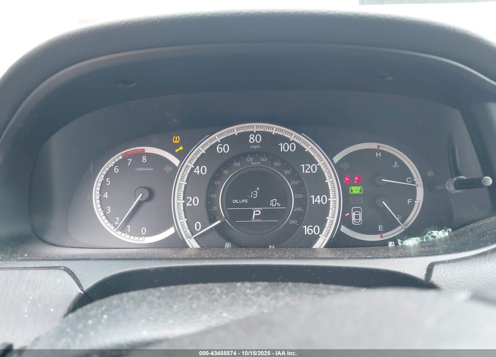 2013 HONDA ACCORD EX-L VIN: 1HGCR2F89DA009664