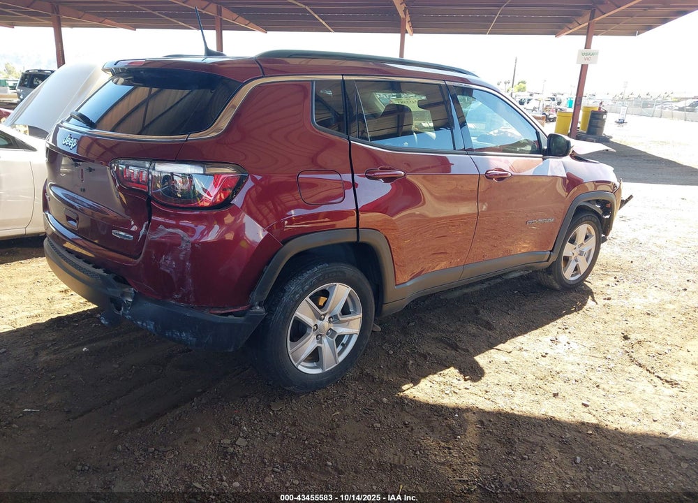 2022 JEEP COMPASS VIN: 3C4NJDBB8NT130837