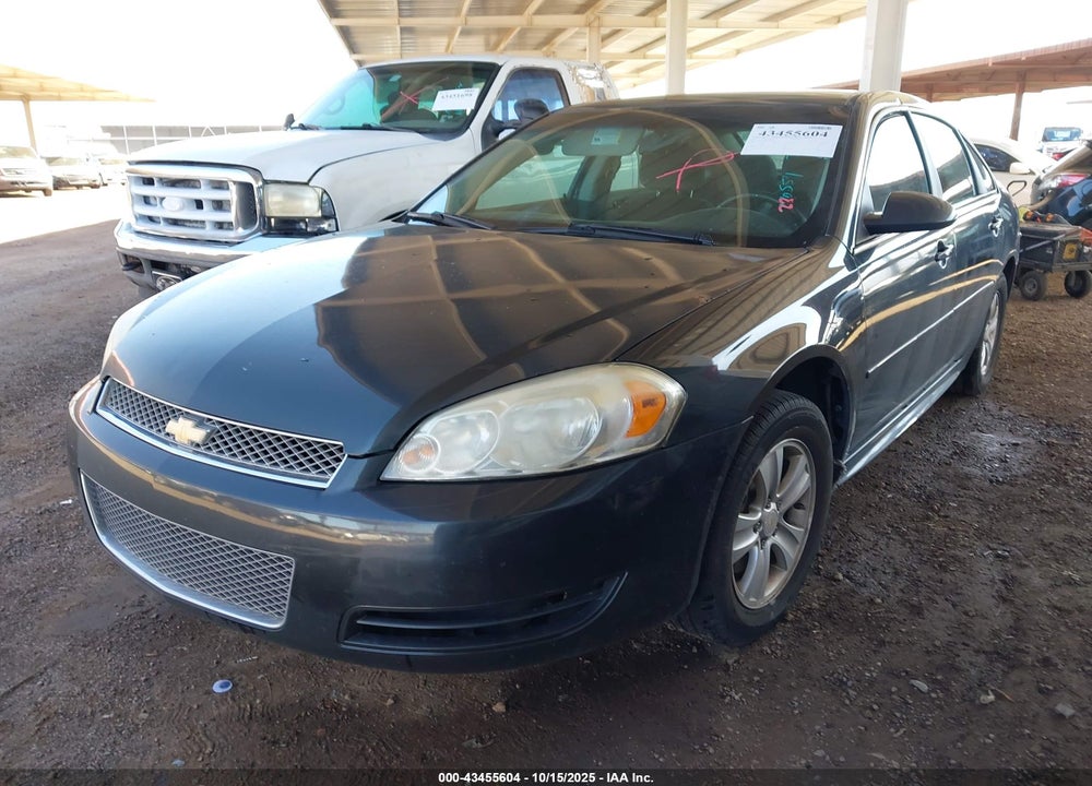 2013 CHEVROLET IMPALA LS VIN: 2G1WF5E37D1220554