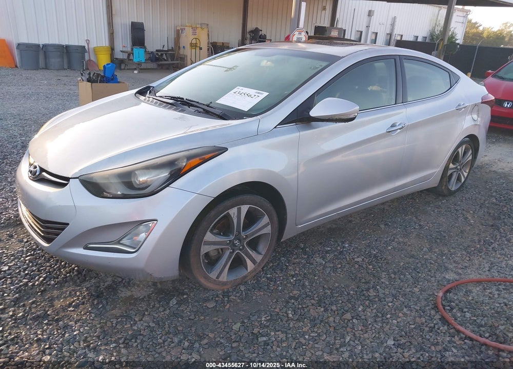 2014 HYUNDAI ELANTRA SPORT VIN: KMHDH4AHXEU040183