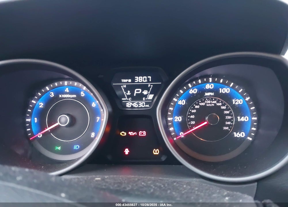 2014 HYUNDAI ELANTRA SPORT VIN: KMHDH4AHXEU040183