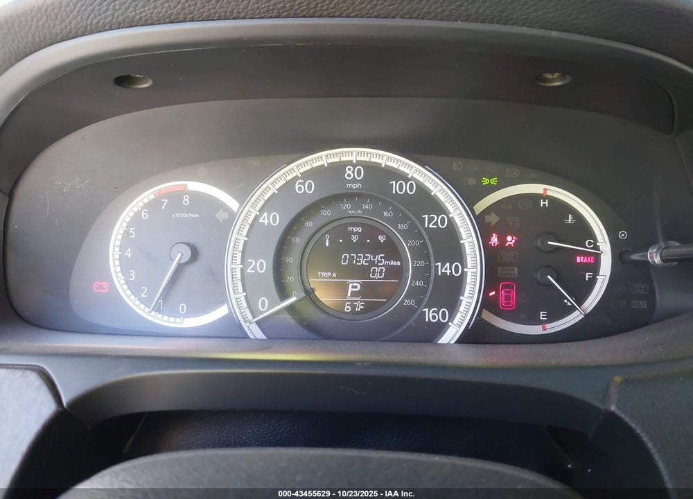 2015 HONDA ACCORD EX-L V-6 VIN: 1HGCR3F89FA009690