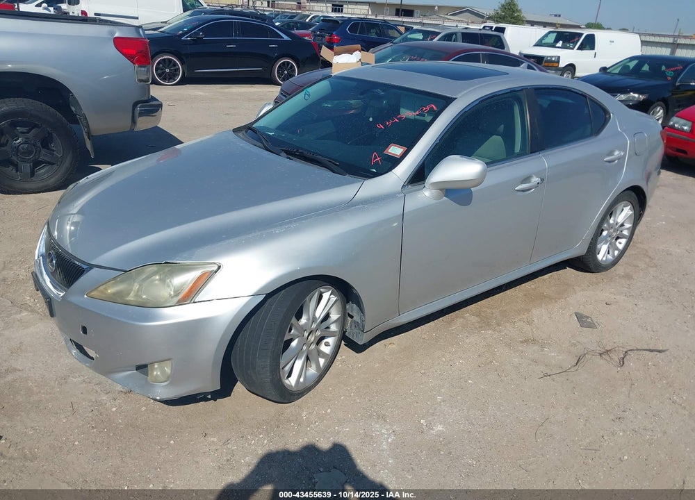 2008 LEXUS IS 250 VIN: JTHCK262285022493