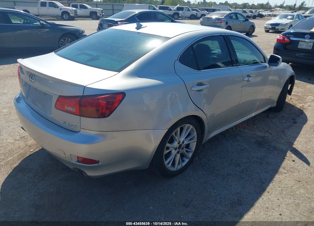 2008 LEXUS IS 250 VIN: JTHCK262285022493