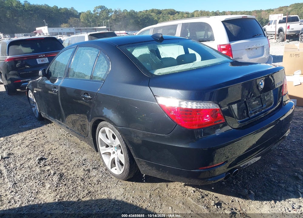 2008 BMW 5 SERIES VIN: WBANW13588CZ85186